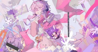 雪降り ~雪が降っている~