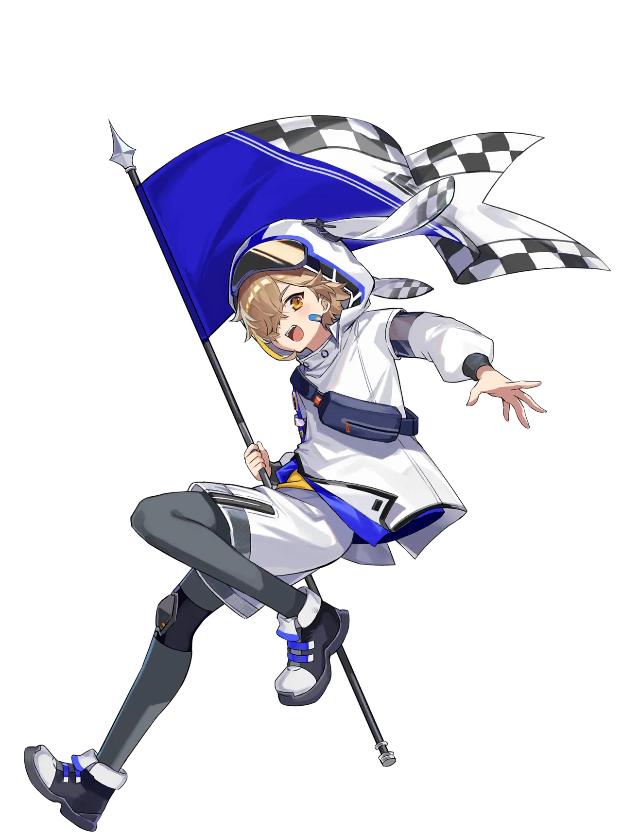 paid bolt car rabbit flag