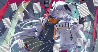 白と黒のバケモノ
