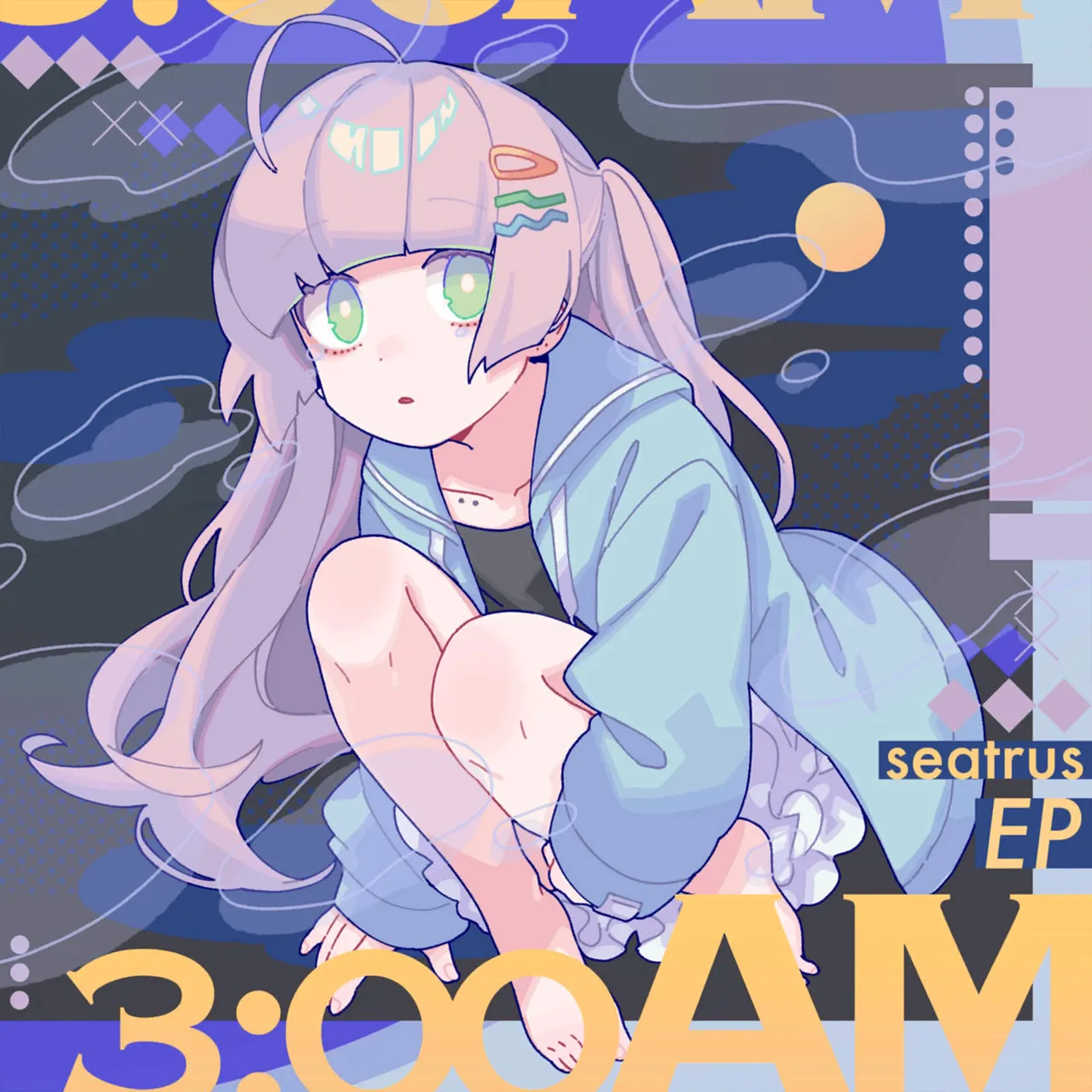 星降る夜と一輪の花